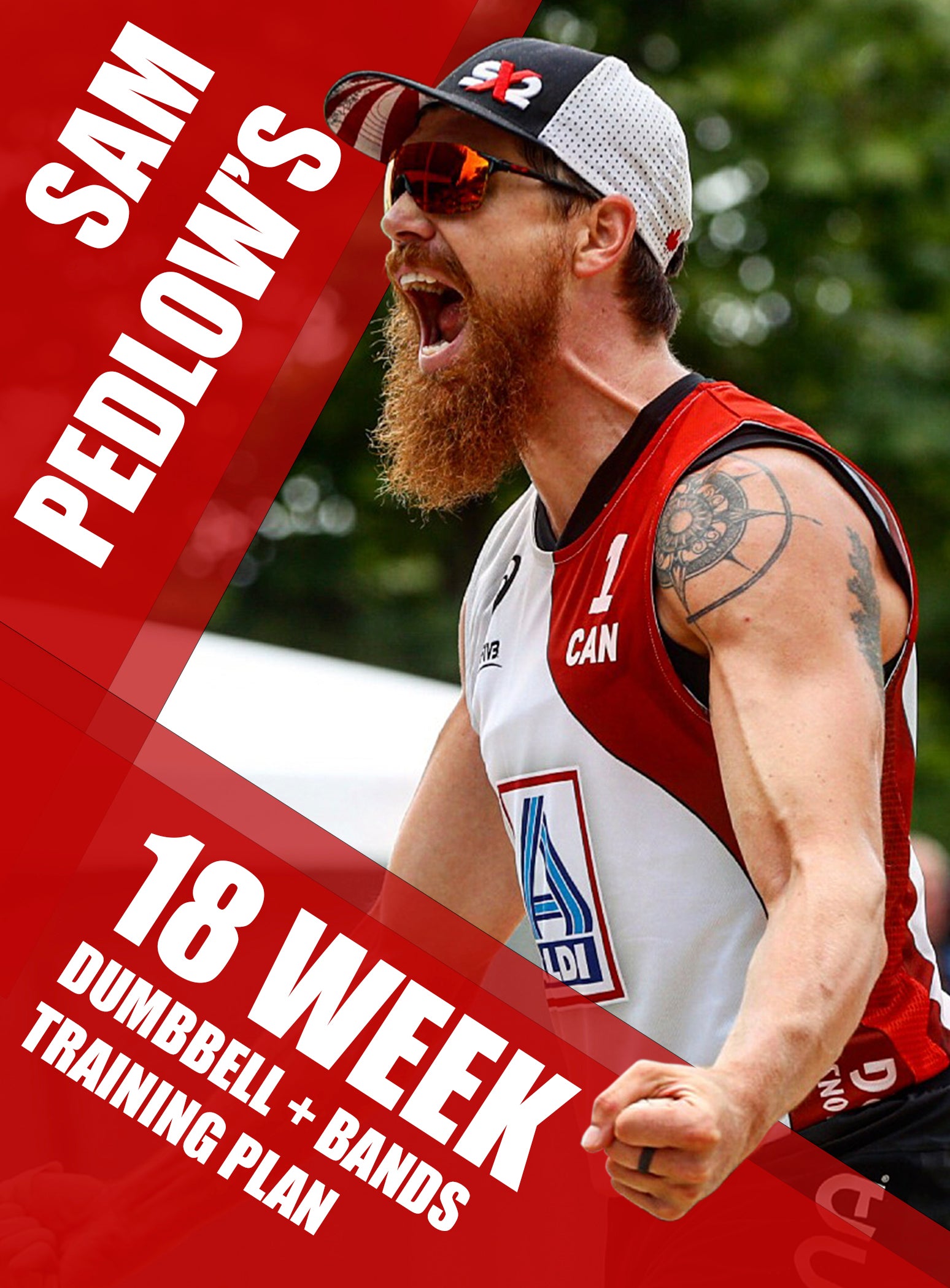 Sam Pedlows' 18 Week Dumbbell and Bands Volleyball Training plan